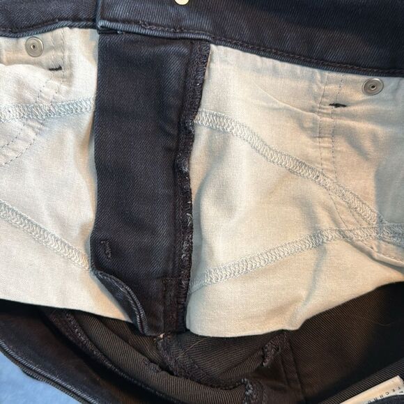 NYDJ Women's Straight Leg Jeans Dark Blue Size 10 Lift Lift Tuck Slimming - Picture 8 of 12